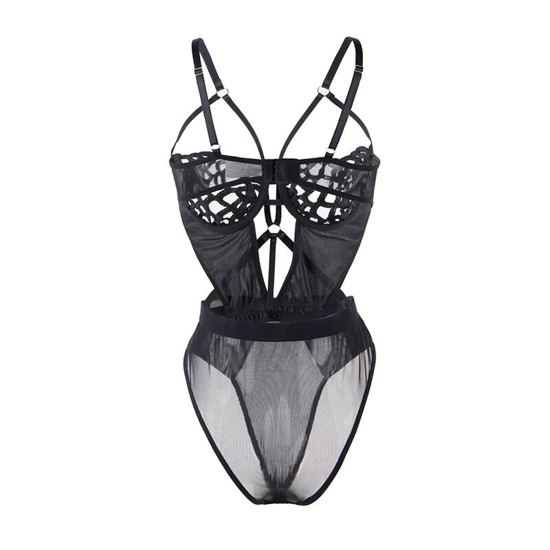 SUBBLIME - 954055 BODY SEXY EN DENTELLE NOIR S/M - Sensualia