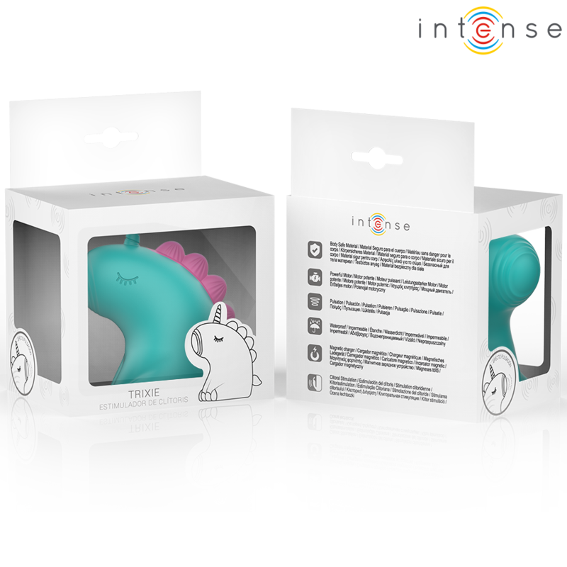 INTENSE - TRIXIE STIMULATEUR LICORNE VERT - Sensualia