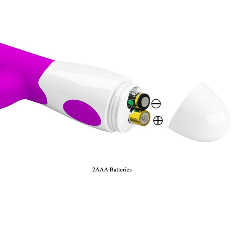 PRETTY LOVE - VIBRATEUR CENTAURE LAPIN 30 MODES DE VIBRATION VIOLET - Sensualia
