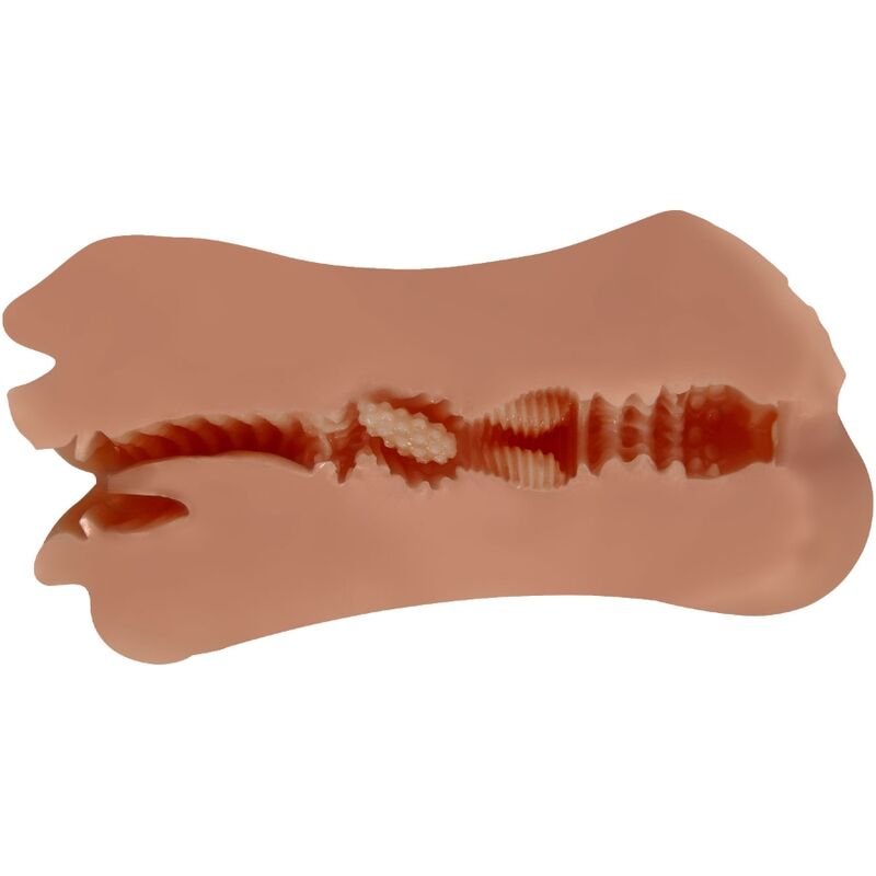 CRAZY BULL - ZOEY DOUBLE MASTURBATEUR BOUCHE ET VAGIN CHAIR - Sensualia
