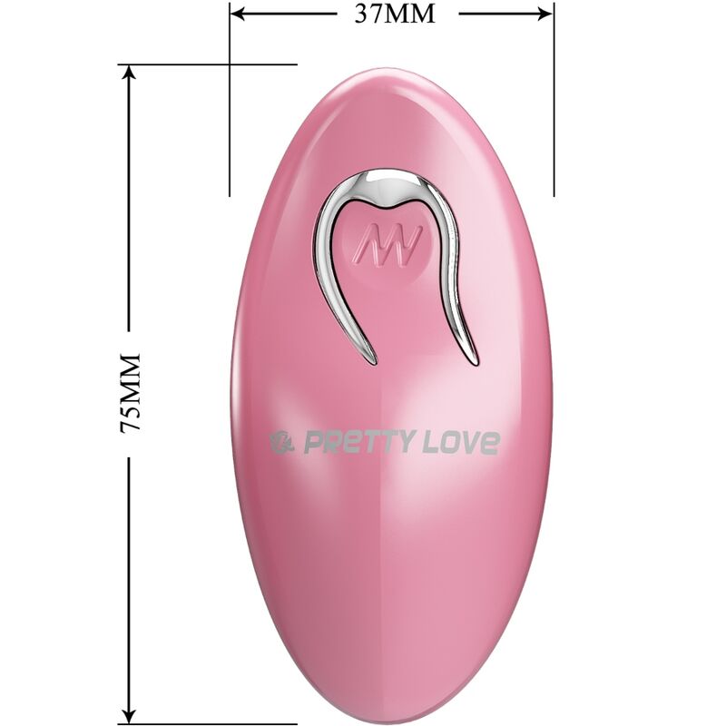 PRETTY LOVE - PINCES À TÉTONS CAILEY 10 VIBRATIONS TÉLÉCOMMANDE ROSE - Sensualia