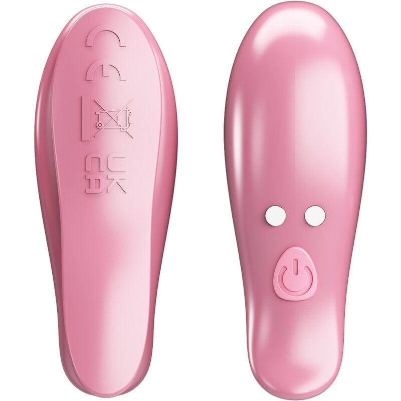 PRETTY LOVE - PINCES À TÉTONS CAILEY 10 VIBRATIONS TÉLÉCOMMANDE ROSE - Sensualia