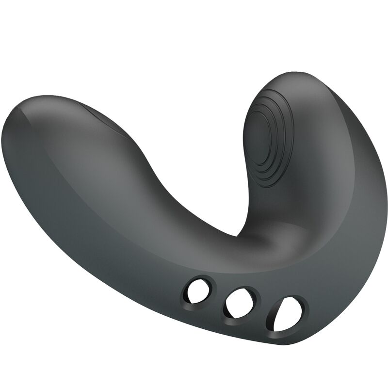PRETTY LOVE - VIBRATEUR DOIGT CAMELIA 7 VIBRATIONS NOIR - Sensualia