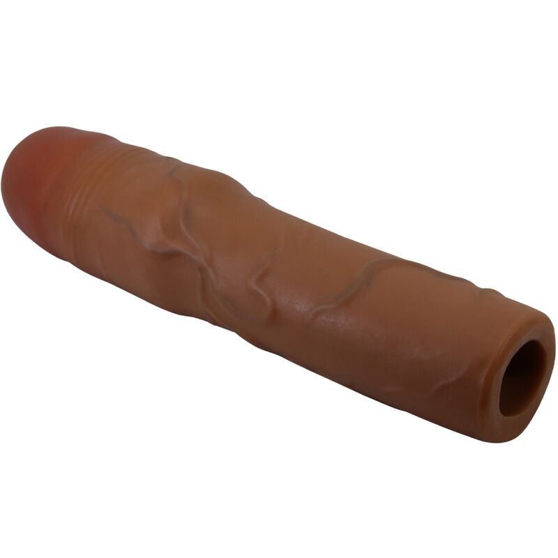 PRETTY LOVE - KYLIAN MANCHON PÉNIS AVEC EXTENSION 7,6 CM MULÂTRE - Sensualia