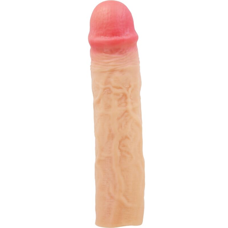 PRETTY LOVE - MANCHON DE PÉNIS DEREK AVEC EXTENSION DE 7,6 CM DE CHAIR - Sensualia