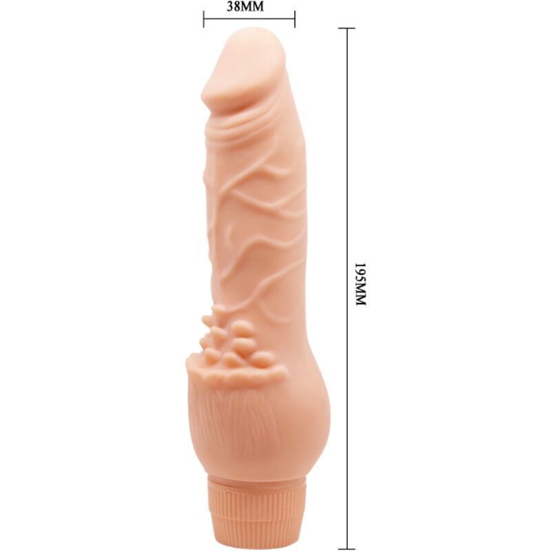 BAILE - VIBRATEUR RÉALISTE BARBARA 19,5 CM CHAIR - Sensualia