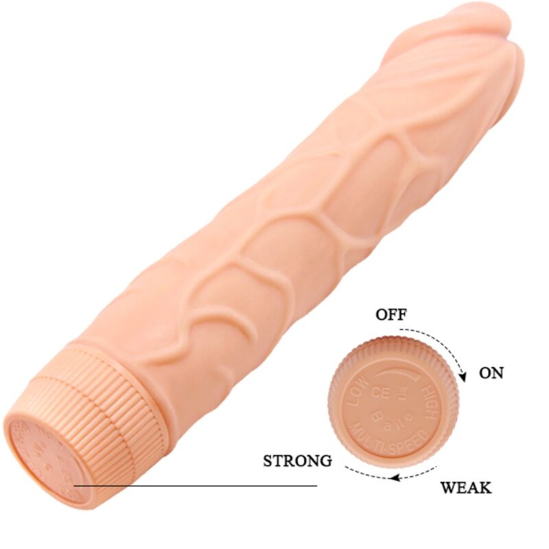 BAILE - VIBRATEUR RÉALISTE BOB 22,5 CM CHAIR - Sensualia