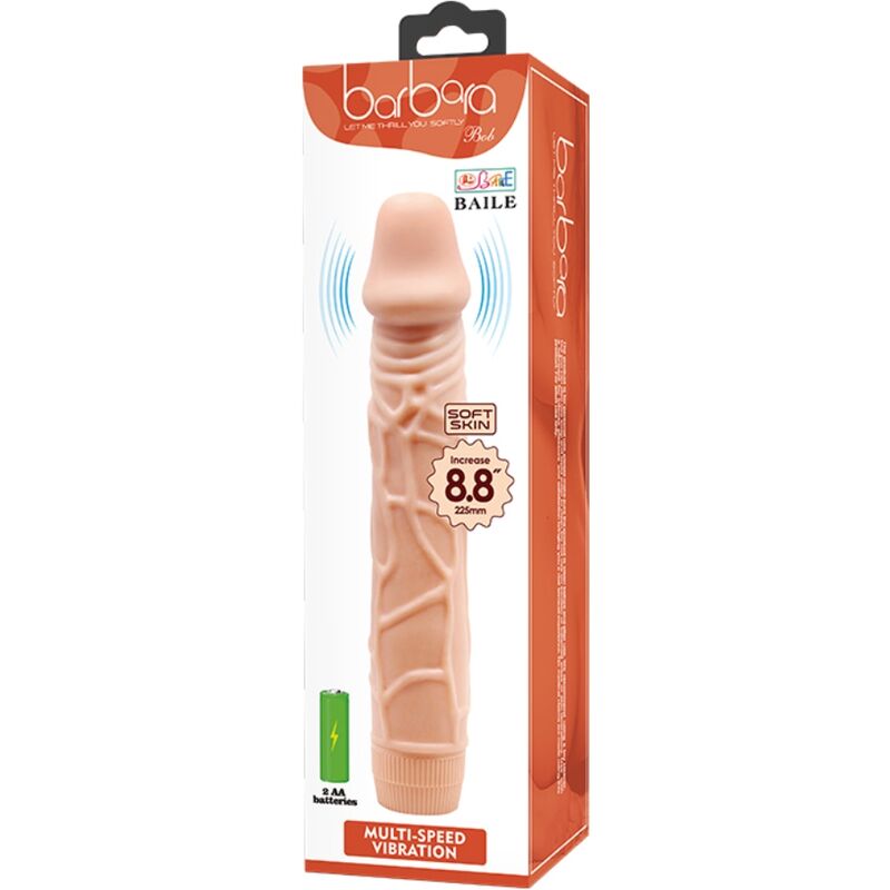 BAILE - VIBRATEUR RÉALISTE BOB 22,5 CM CHAIR - Sensualia