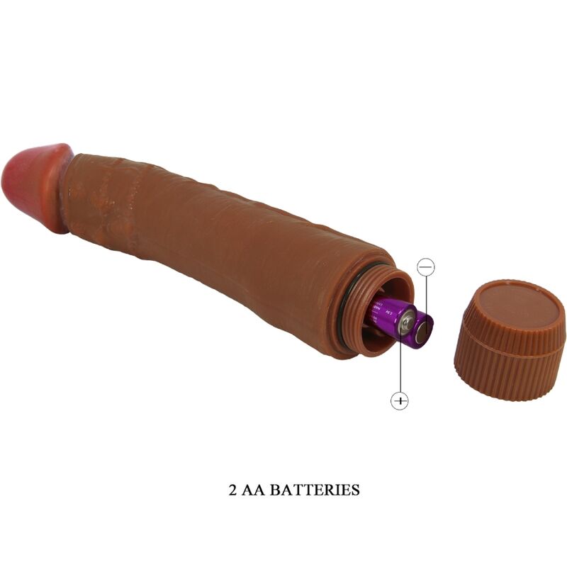 BAILE - VIBRATEUR RÉALISTE DYBBUK 24 CM MULÂTRE - Sensualia