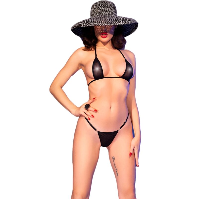 CHILIROSE - CR 4840 MICRO BIKINI NOIR S/M - Sensualia