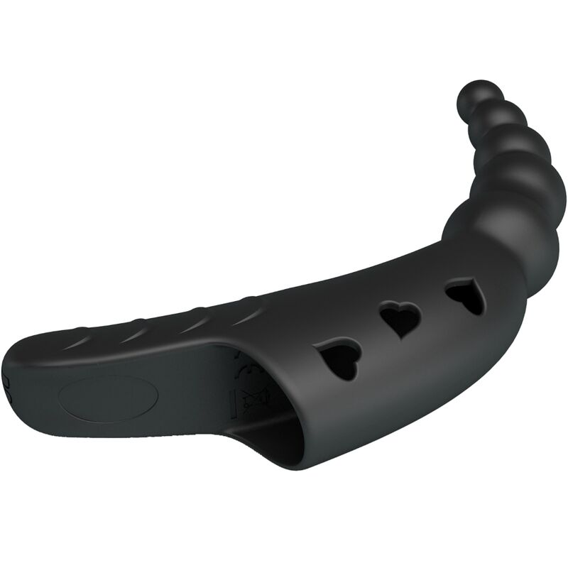 PRETTY LOVE - JORDIN FINGER VIBRATOR 10 VIBRATIONS NOIR - Sensualia