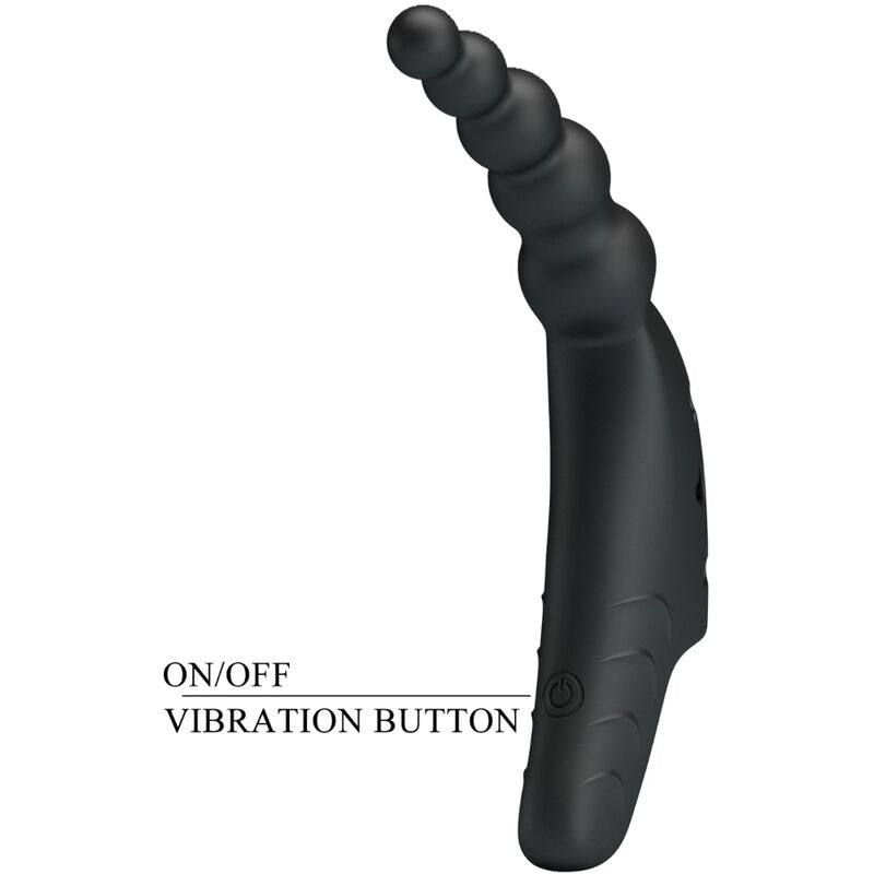 PRETTY LOVE - JORDIN FINGER VIBRATOR 10 VIBRATIONS NOIR - Sensualia
