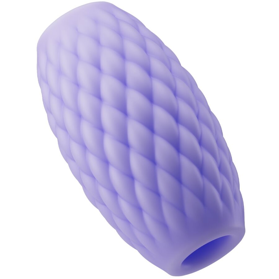 PRETTY LOVE - MASTURBATEUR POUR HOMME EN SILICONE ATHENA EROS VIOLET - Sensualia