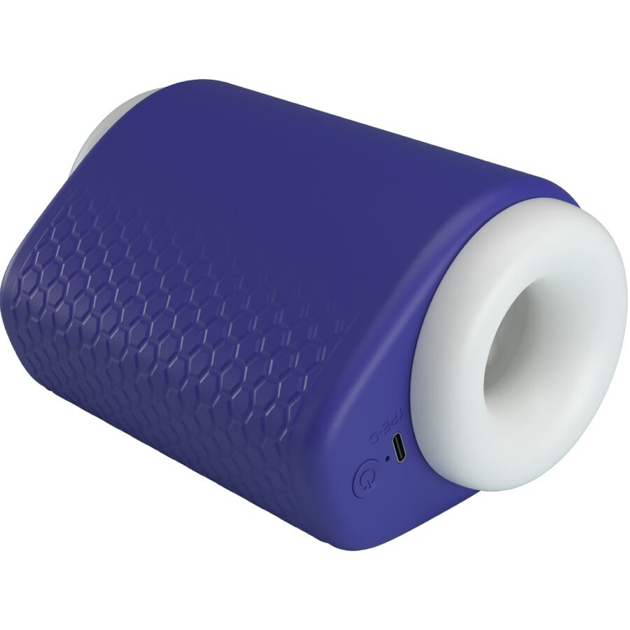 PRETTY LOVE - MASTURBATEUR POUR HOMME DJ LADY AVEC VIBRATION 5 RÉGLAGES VIOLET - Sensualia