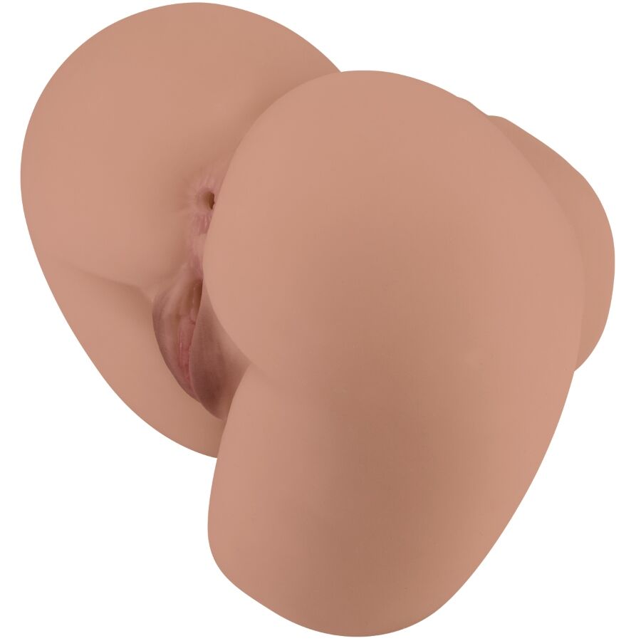 CRAZY BULL - VIBRATEUR BERNACE ASS AVEC VAGIN ET ANUS RÉALISTES TÉLÉCOMMANDE - Sensualia