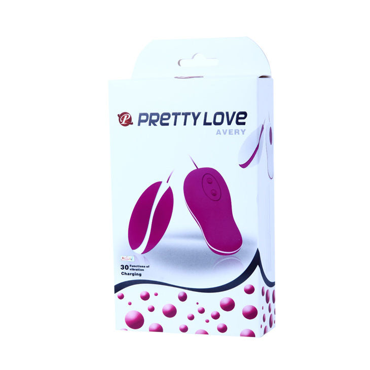 PRETTY LOVE - FLIRTATION OEUF VIBRANT AVEC TÉLÉCOMMANDE AVERY - Sensualia