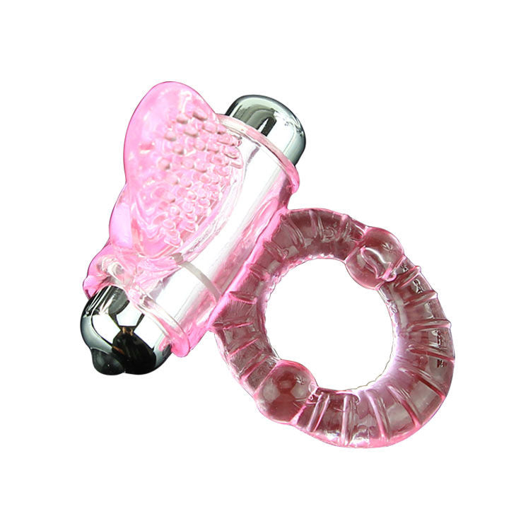 BAILE - ANNEAU PÉNIS VIBRATEUR ROSE SWEET ABS 10 RYTHMES - Sensualia