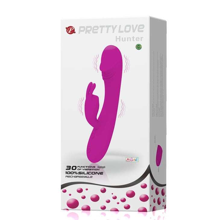 PRETTY LOVE - SMART VIBRATEUR AVEC LAPIN 30 MODES CHASSEUR - Sensualia