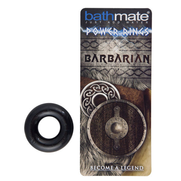 BATHMATE - ANNEAU DE PÉNIS NOIR BARBARE - Sensualia