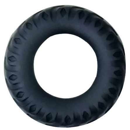 BAILE - COCKRING TITAN NOIR VERT 2 CM - Sensualia