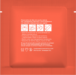 CONFORTEX - CONDOM NATURE BOX 144 UNITÉS - Sensualia