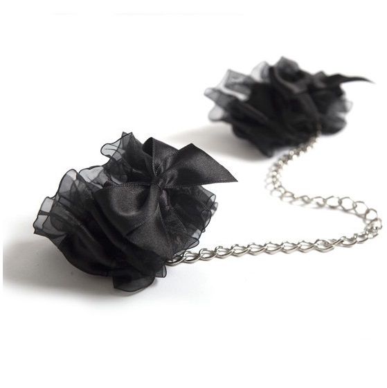 BIJOUX - INDISCRETS FROU FROU MENOTTES ORGANZA - Sensualia