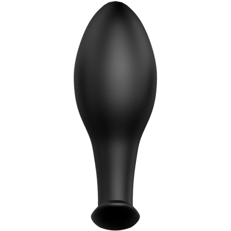 PRETTY LOVE - PLUG ANAL FORME DANCRE SILICONE 12 MODES DE VIBRATION NOIR - Sensualia
