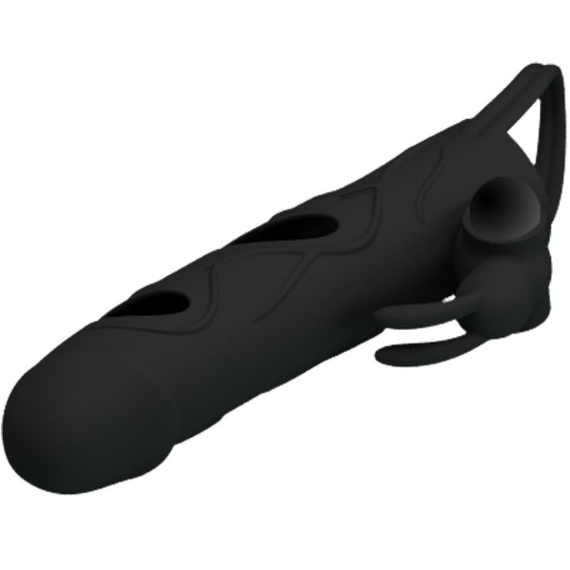 PRETTY LOVE - HOUSSE EN SILICONE AVEC VIBRATION 14 CM 1.0 - Sensualia
