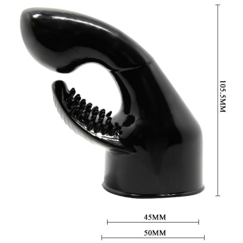 BAILE - POWER HEAD TÊTE INTERCAMBIABLE POUR MASSEURSTIMULATION DU POINT GY ET CLITORIS - Sensualia