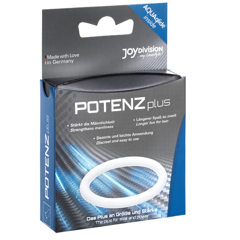 JOYDIVISION POTENZDUO - PLUS BAGUE BLANC - M - Sensualia