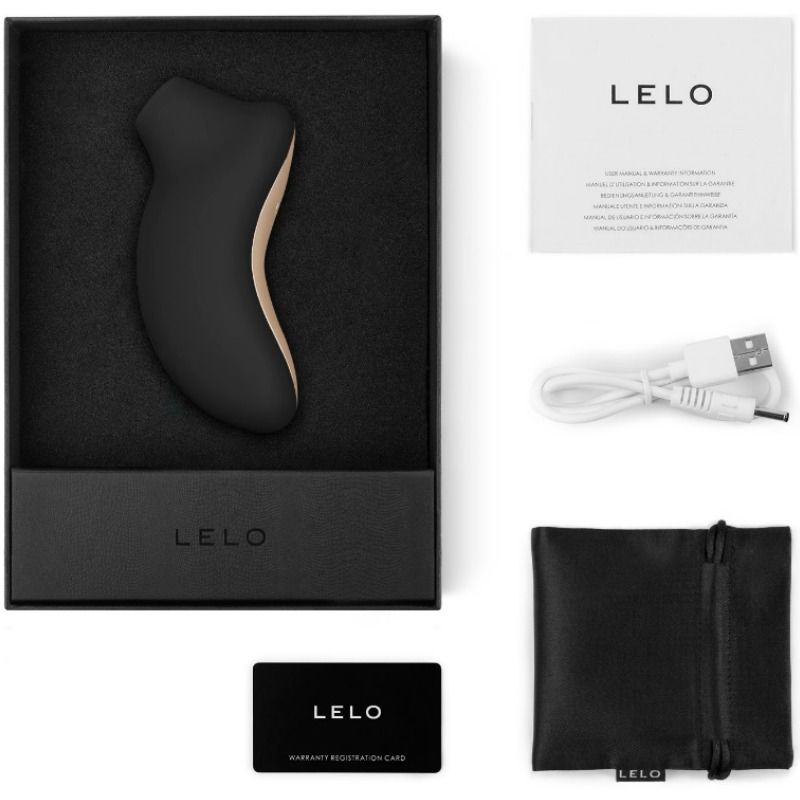 LELO - STIMULATEUR CLITORIS SONA NOIR - Sensualia