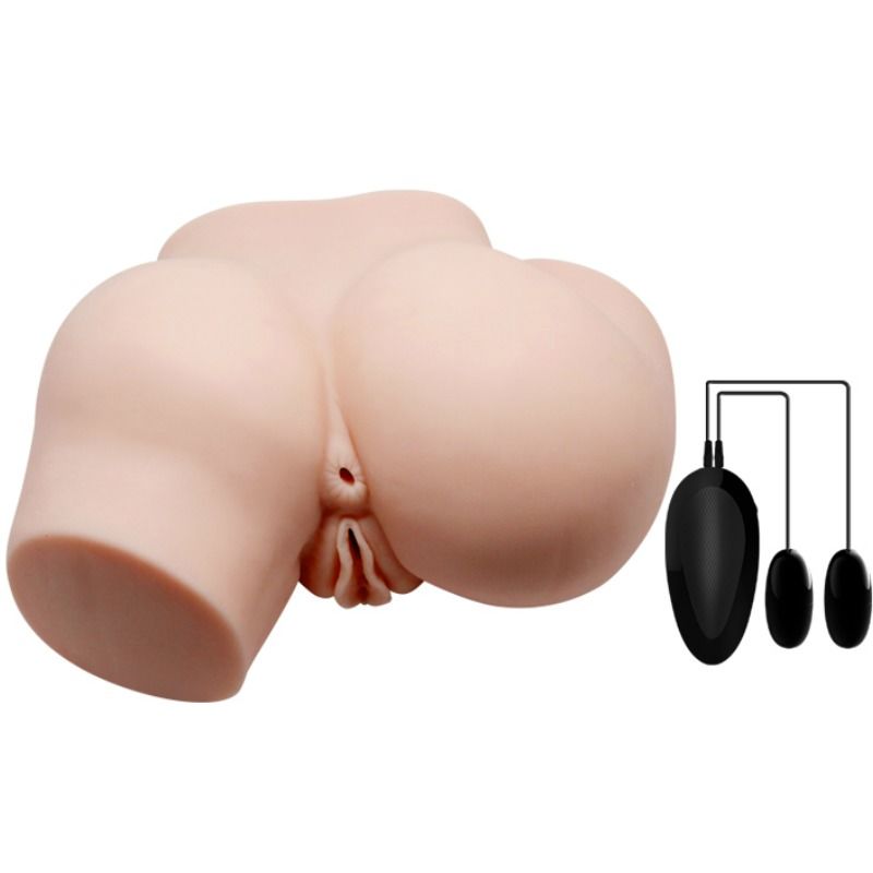CRAZY BULL - CUL AVEC VAGIN ET ANUS RÉALISTES ET VIBRATION - Sensualia