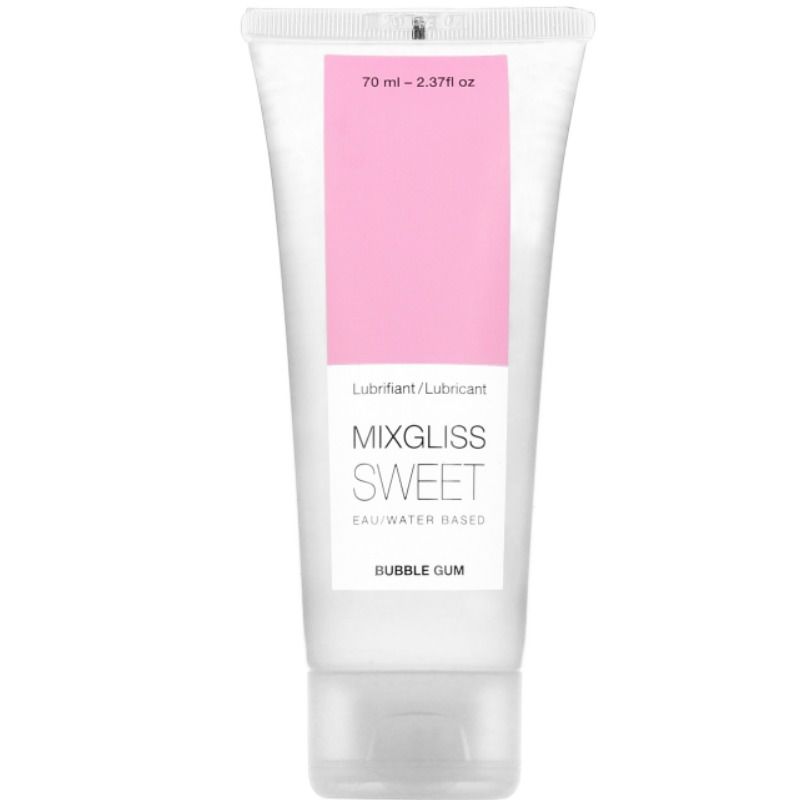 MIXGLISS - LUBRIFIANT BASE D'EAU SAVEUR GO MME 70 ML - Sensualia