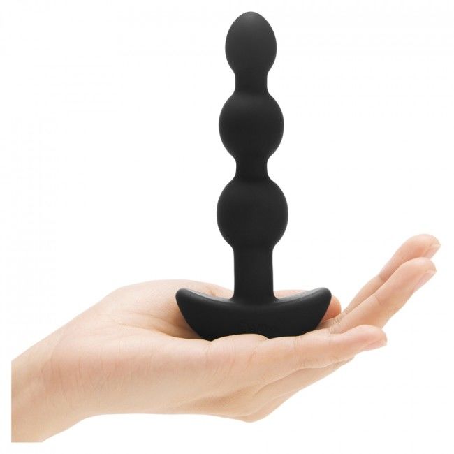 B-VIBE - TRIPLET ANAL TÉLÉCOMMANDE BILLES NOIRES B-VIBE