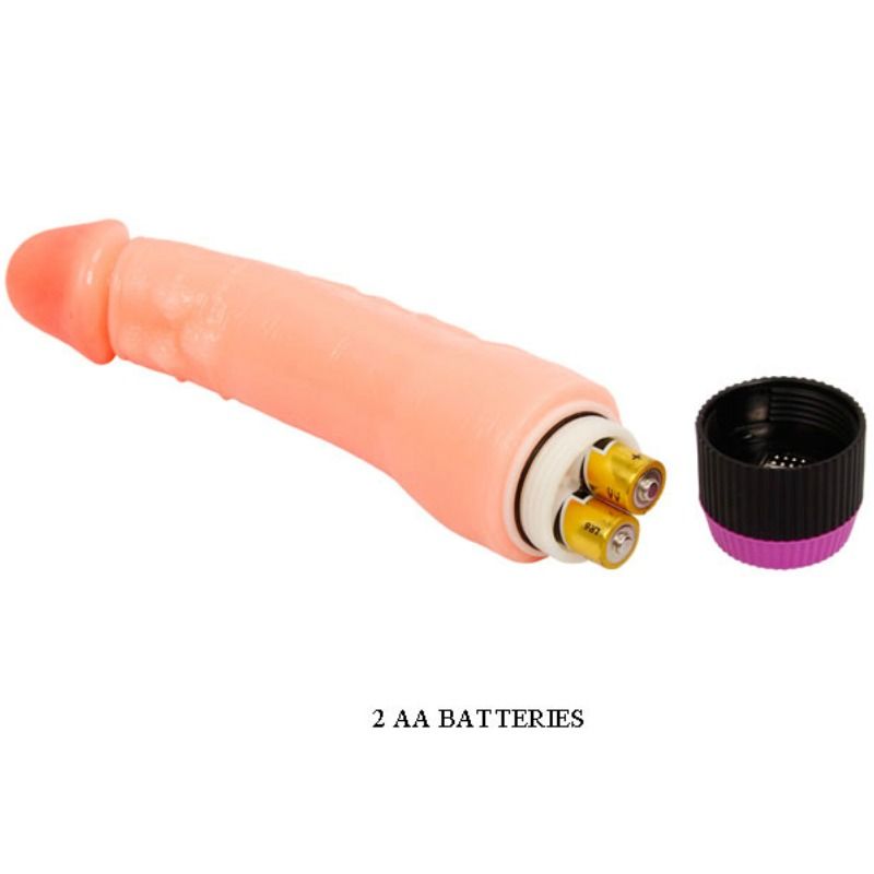 BAILE - VIBRATEUR NATUREL FLEXIBLE RÉALISTE 24 CM - Sensualia