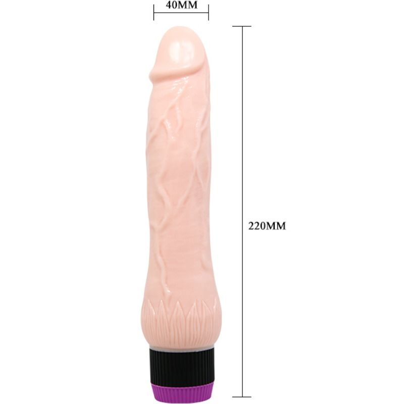 BAILE - VIBRATEUR RÉALISTE ADOUR CLUB BASE LARGE 22 CM - Sensualia