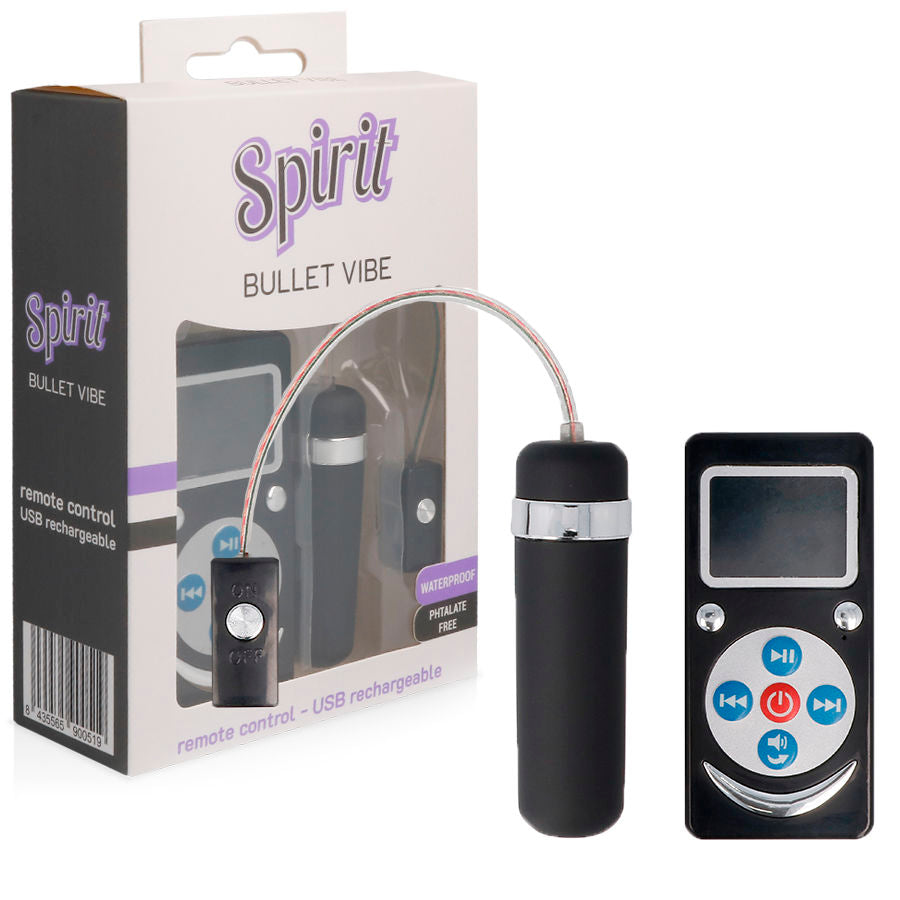 SPIRIT - BALLE VIBRANTE PREMIUM NOIR - Sensualia