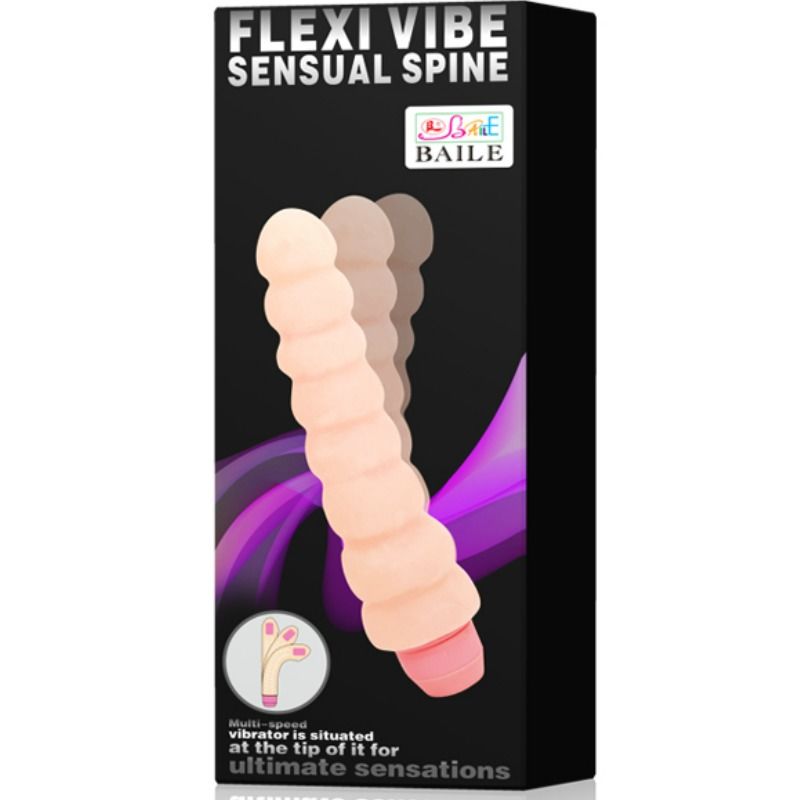 BAILE - VIBRATEUR FLEXIBLE FLEXI VIBE SENSUAL SPINE 19 CM - Sensualia