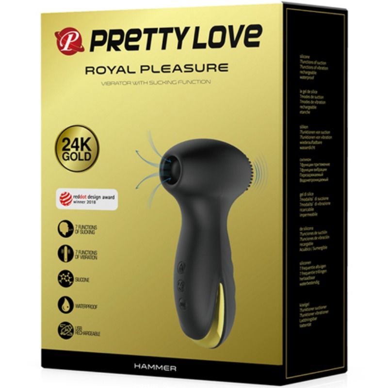 PRETTY LOVE - SMART HAMMER VIBRATION ET ASPIRATION - Sensualia