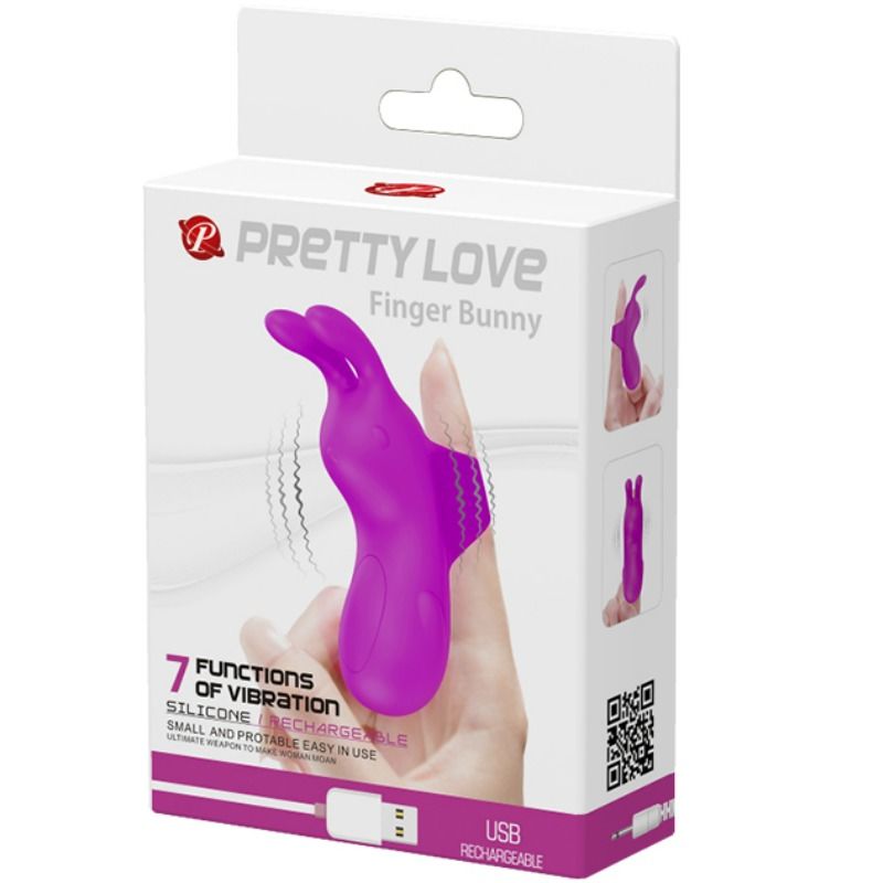 PRETTY LOVE - SMART DÉ DÉ RECHARGEABLE AVEC LAPIN - Sensualia