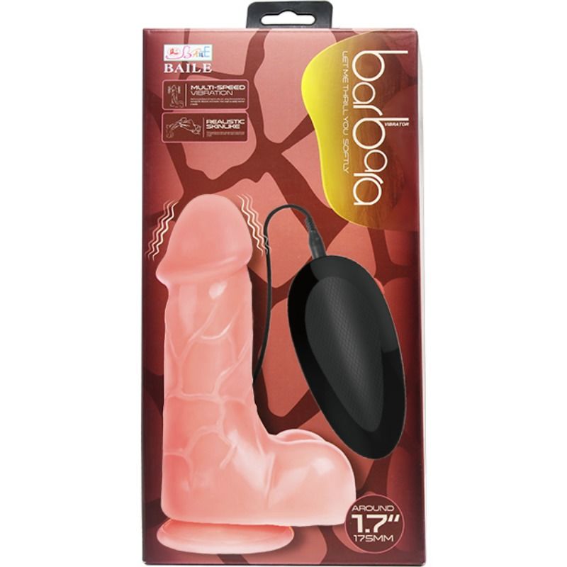BAILE - VIBRATEUR RÉALISTE NATUREL BARBARA - Sensualia