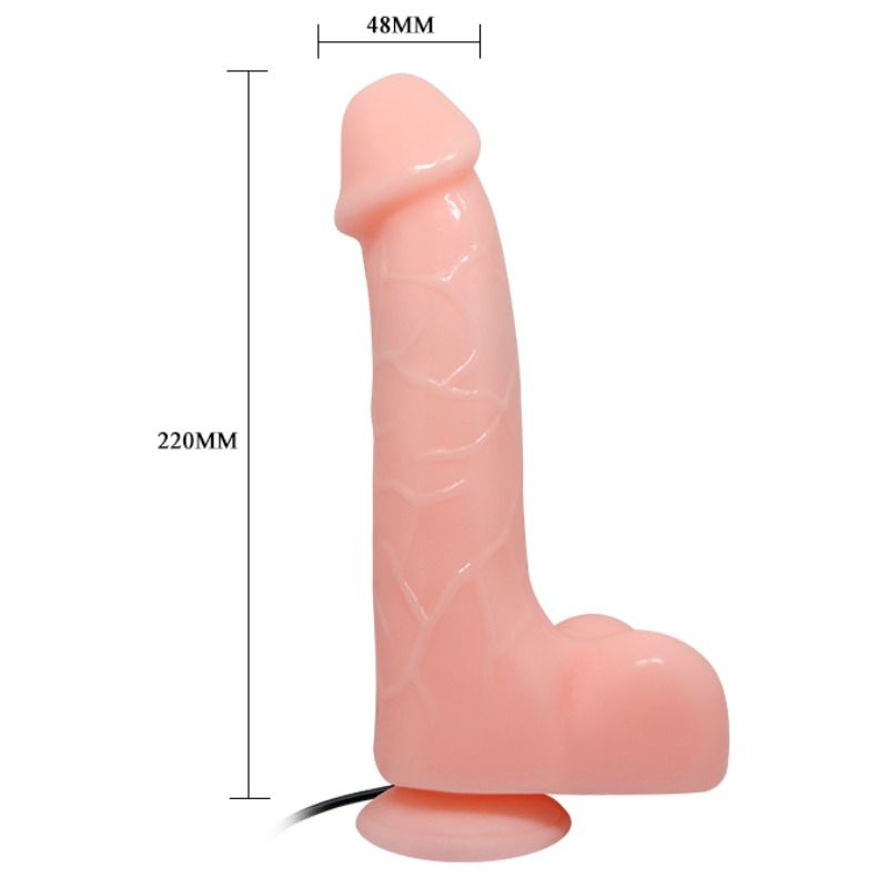 BAILE - VIBRATEUR RÉALISTE NATUREL BARBARA 22 CM - Sensualia
