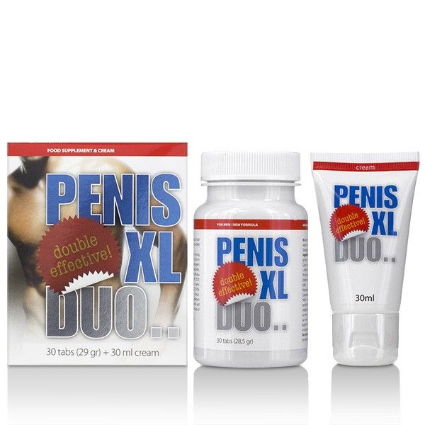 COBECO - PENIS XL DUO PACK CAPSULES ET CREME - Sensualia