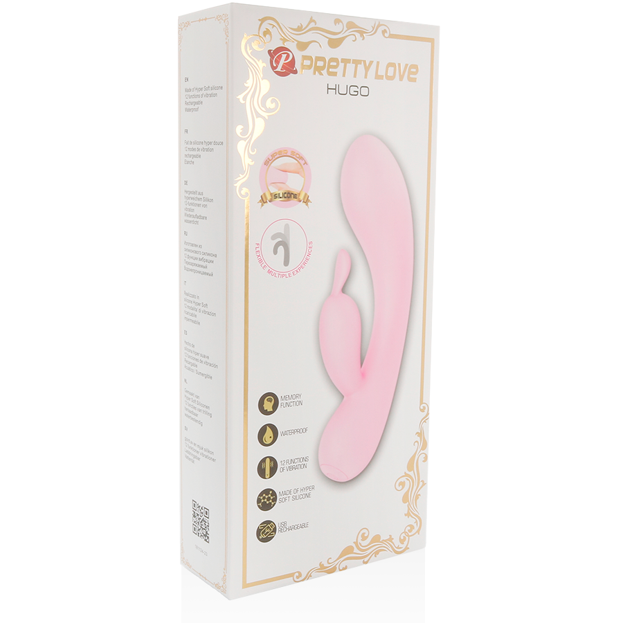 PRETTY LOVE - SMART VIBRATEUR AVEC OREILLES HUGO RABBIT - Sensualia
