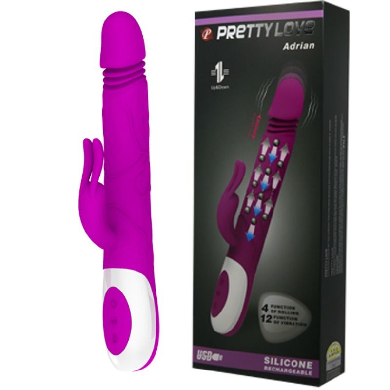 PRETTY LOVE - ADRIAN RECHARGEABLE MULTIFONCTION - Sensualia