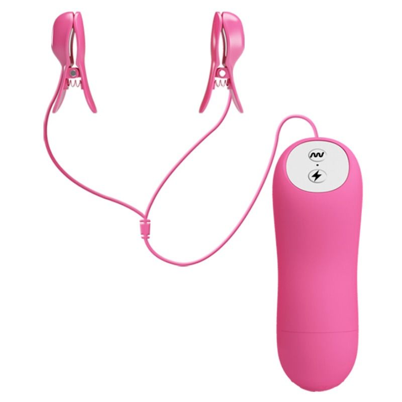 BAILE - PIZZAS ONDES ROMANTIQUES AVEC VIBRATION ET ÉLECTROCHOC FUCHSIA - Sensualia