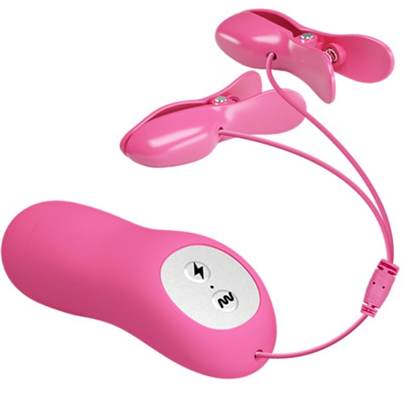 BAILE - PIZZAS ONDES ROMANTIQUES AVEC VIBRATION ET ÉLECTROCHOC FUCHSIA - Sensualia