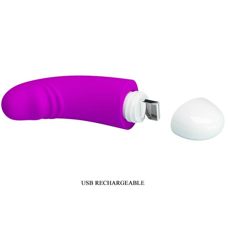 PRETTY LOVE - MINI VIBRATEUR LUTHER 30 MODES DE VIBRATION - Sensualia
