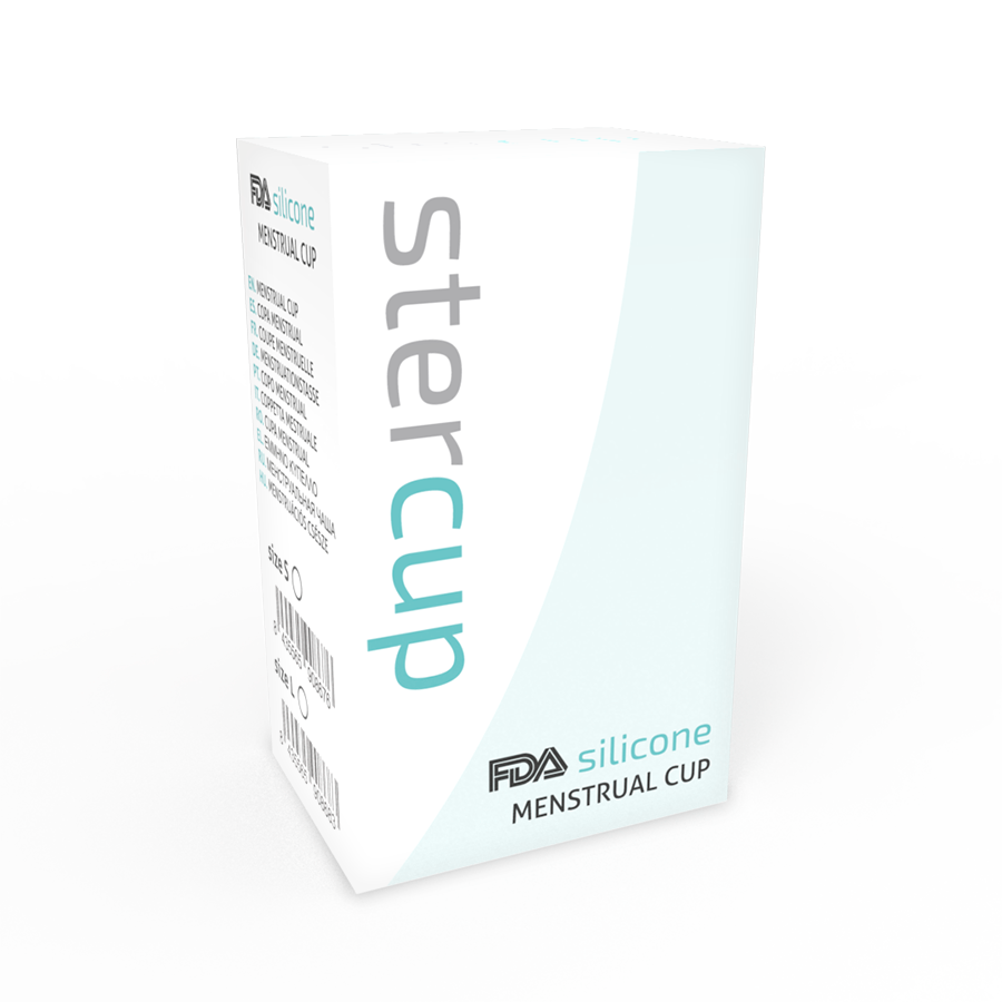 STERCUP - COUPE MENSTRUELLE EN SILICONE FDA ROSE - TAILLE S - Sensualia