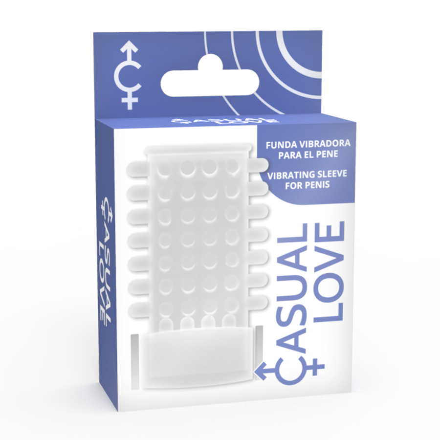 CASUAL LOVE - COUVERCLE DE PÉNIS TRANSPARENT ANNEAU CASUAL - Sensualia